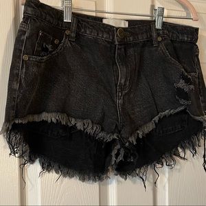 One teaspoon distressed shorts